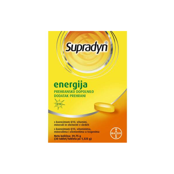 Supradyn energy 30 film tableta+poklon slušalice